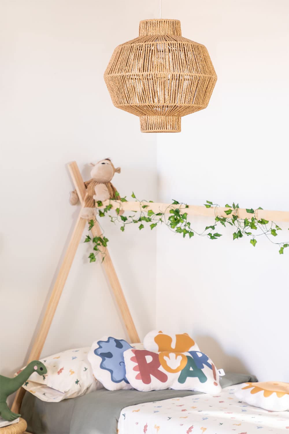 Sklum Amaris Lampada da Soffitto in Carta Intrecciata