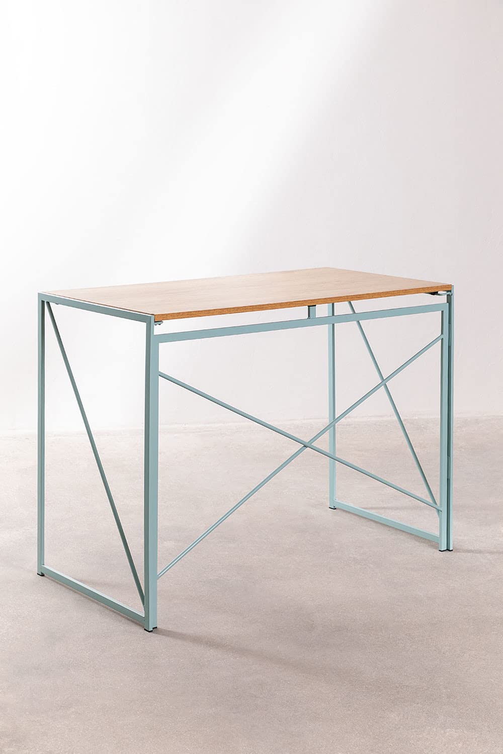 Sklum Andra scrivania pieghevole verde abete 100x50 cm