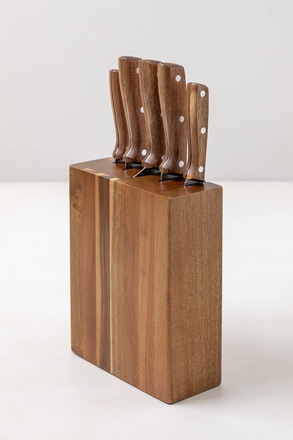 Sklum Espe set coltelli cucina con ceppo legno