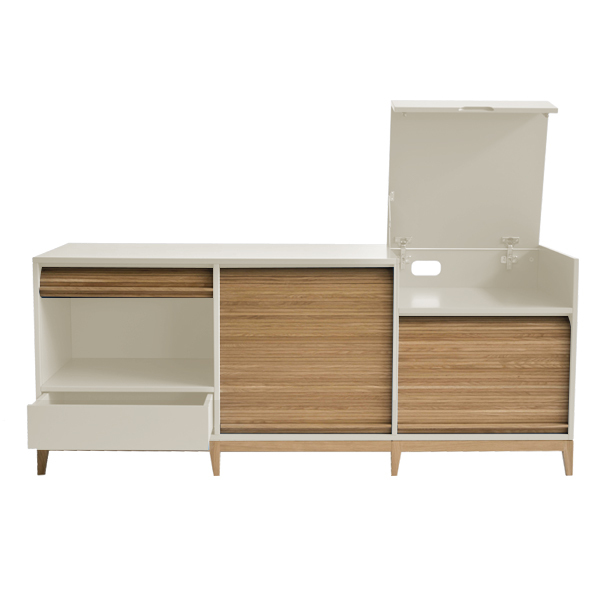 Colé Tapparelle credenza ante scorrevoli rovere