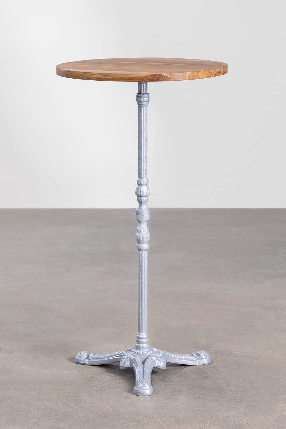 Sklum Vienna Grigio Tavolo Alto Rotondo 60 cm