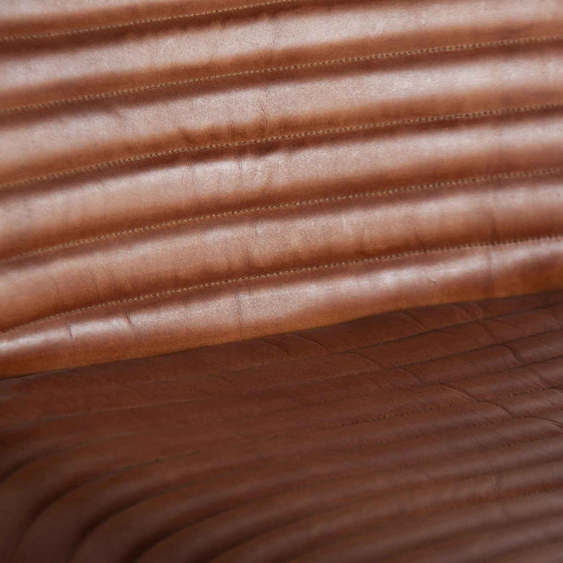 Bambua Almstock poltrona pelle cognac