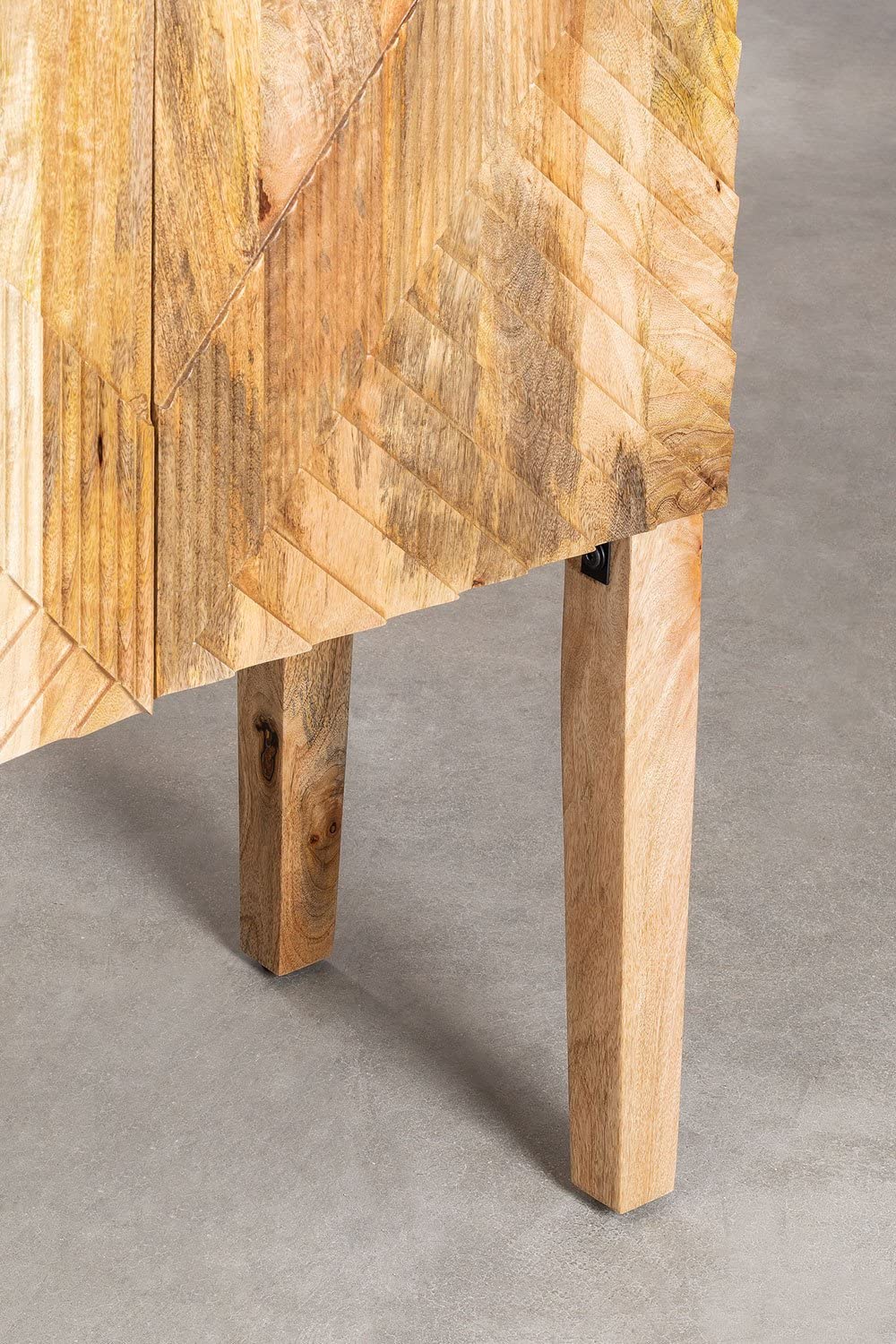 Sklum Diko armadio in legno mango naturale 161 cm