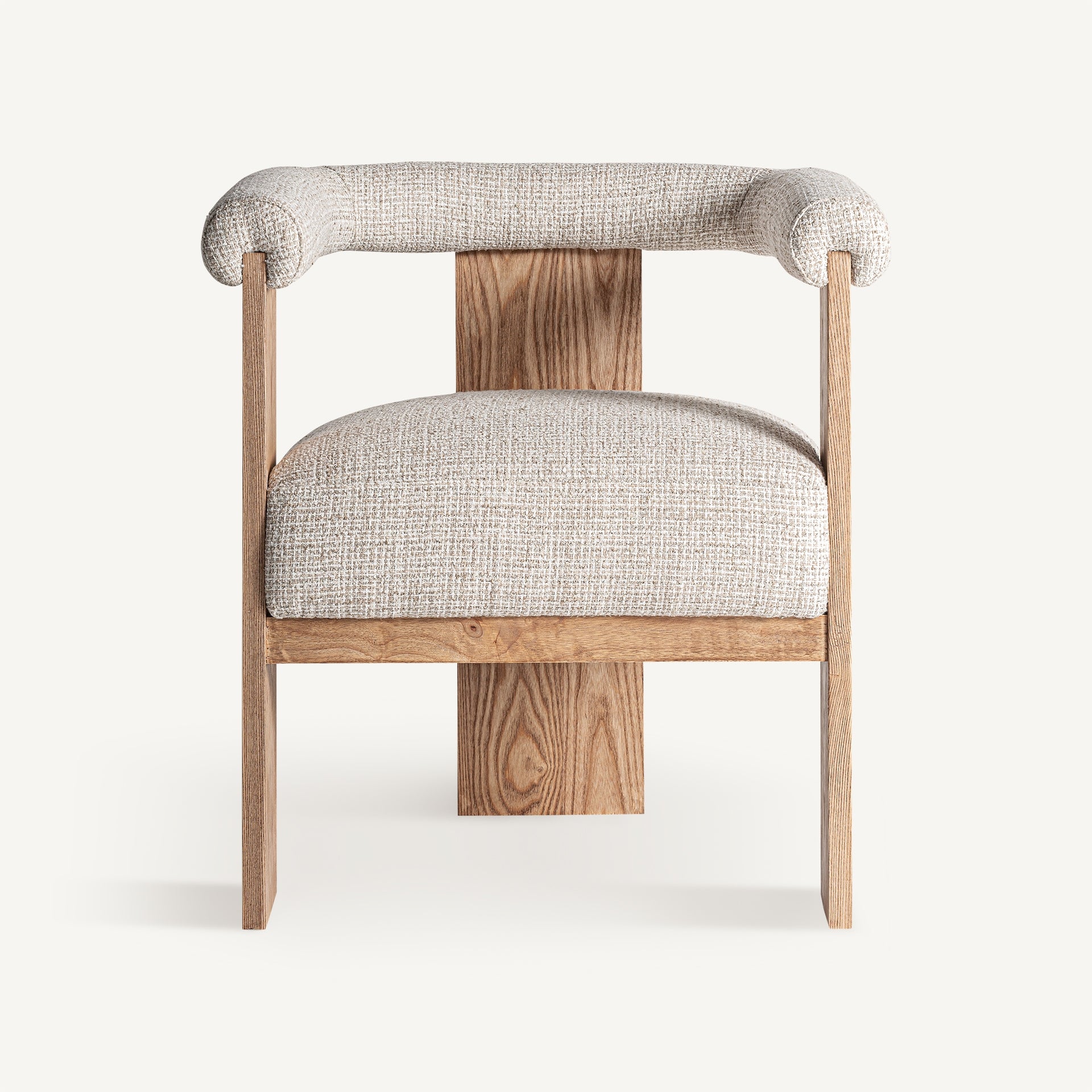 Bambua Ustka poltroncina marrone beige in tessuto