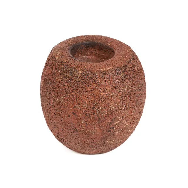 Bambua Cavestone portacandele in terracotta