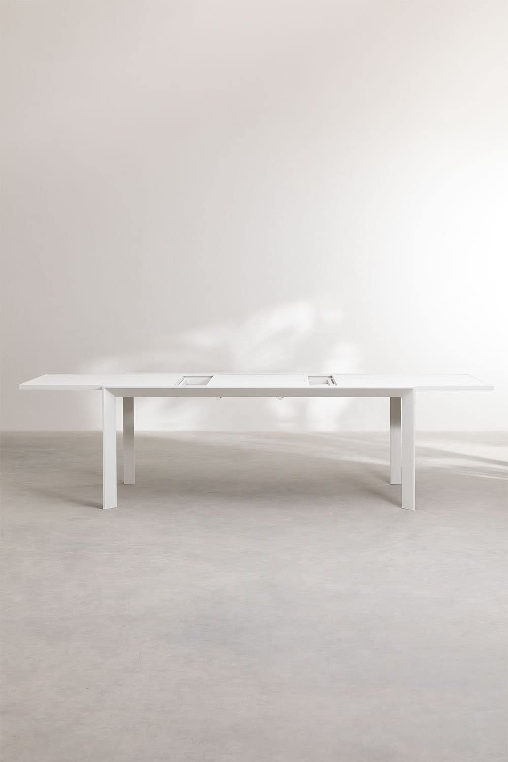 Sklum Starmi tavolo da giardino allungabile 180-240 bianco