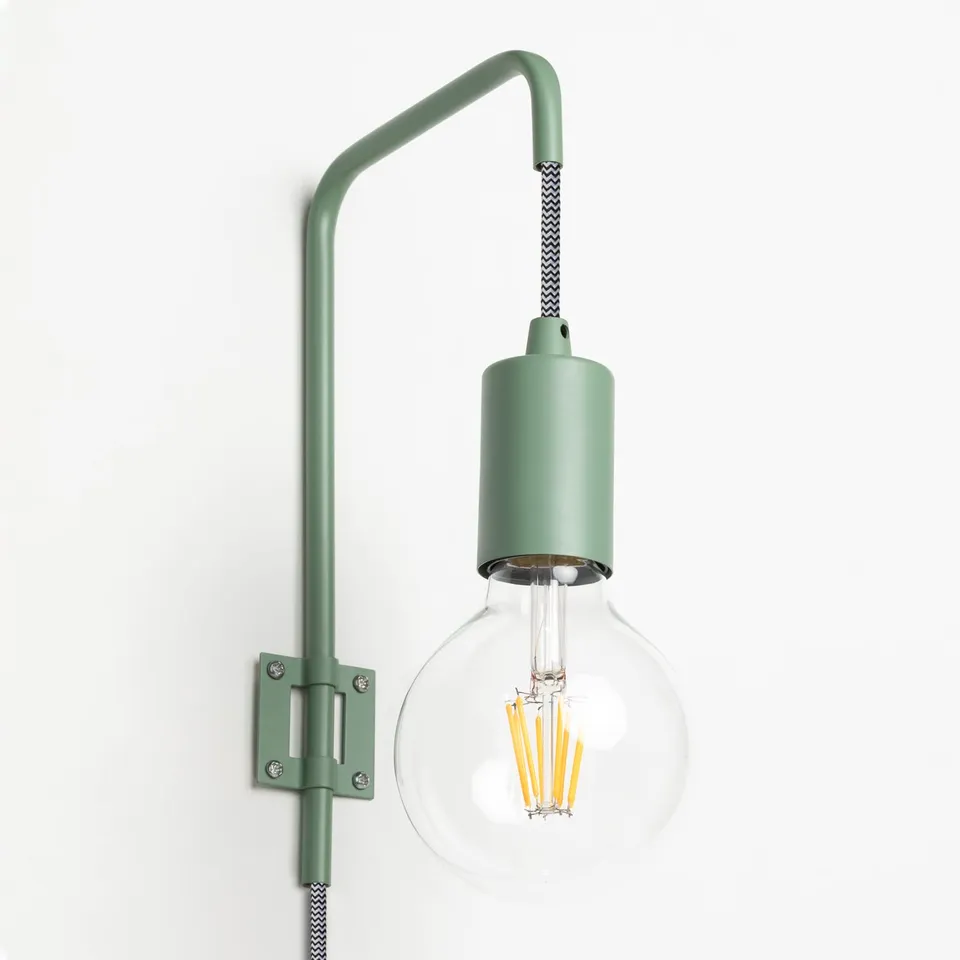 Sklum Alli Lampada da Parete Acciaio Celadon