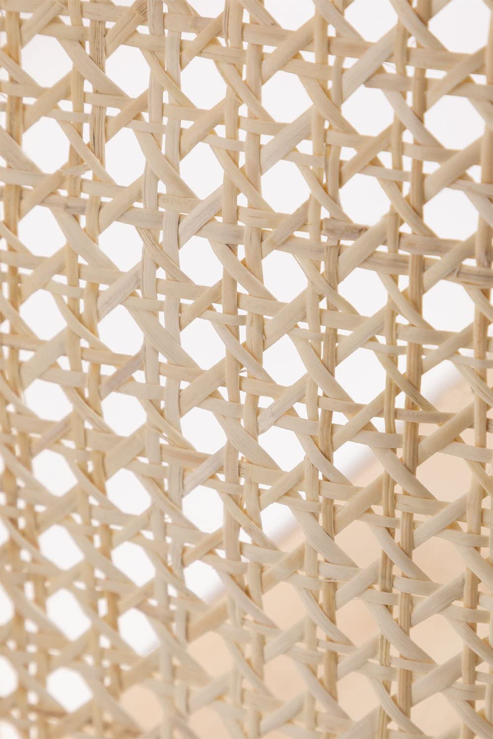 Sklum Kay mensola da parete legno 30 cm rattan