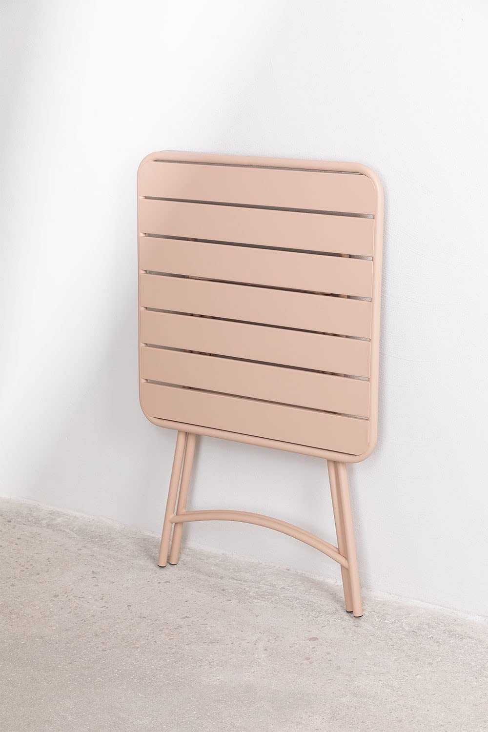 Sklum Janti Tavolo Giardino Pieghevole 60x60 cm Acciaio