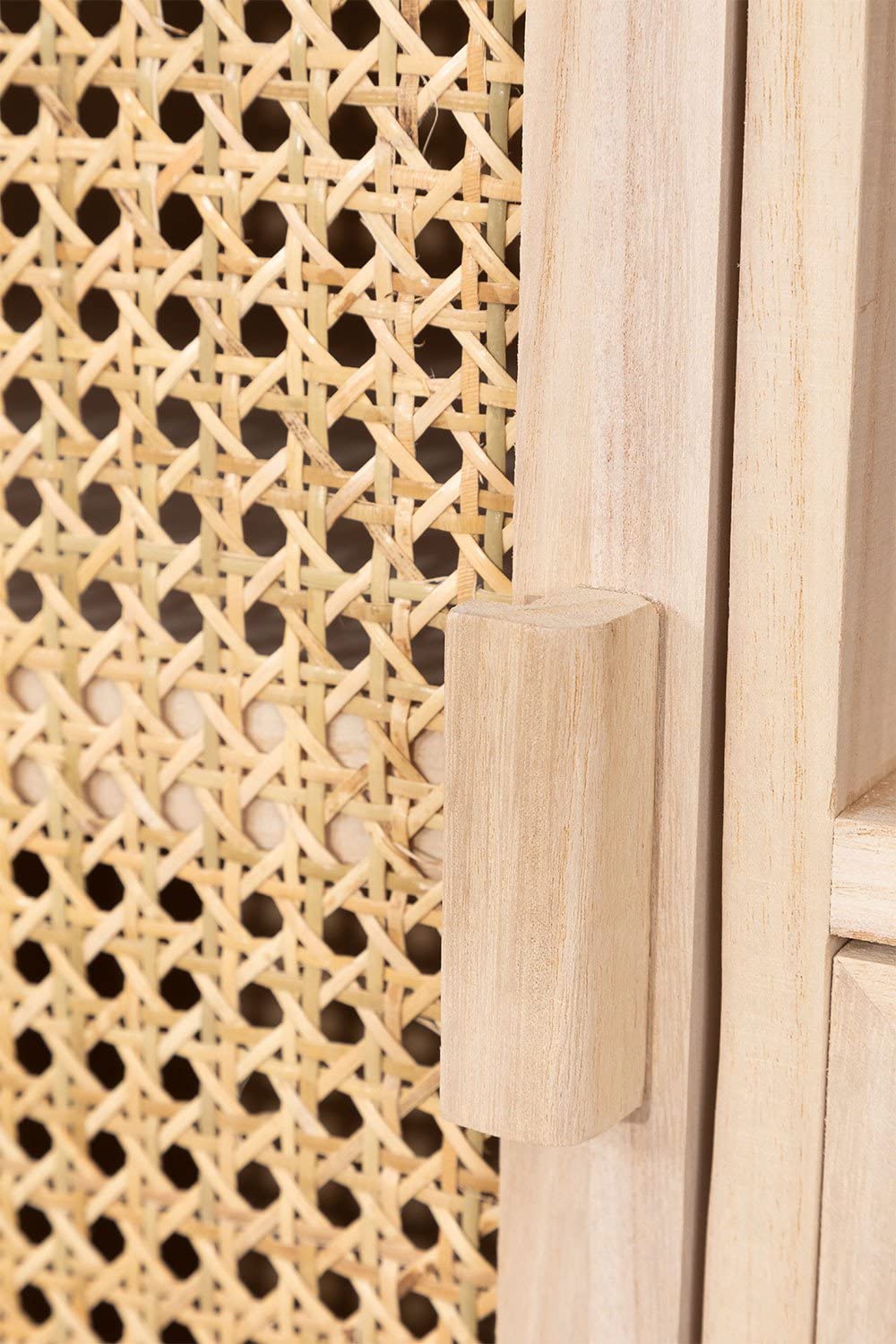 Sklum Ralik credenza legno paulownia con cassetti