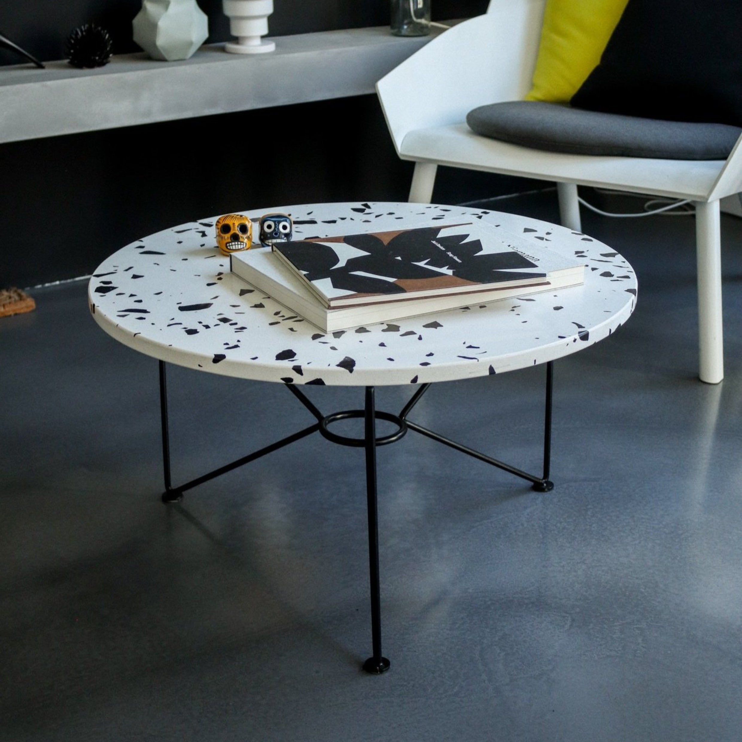 Acapulco Design Azteca tavolino basso terrazzo 65 cm
