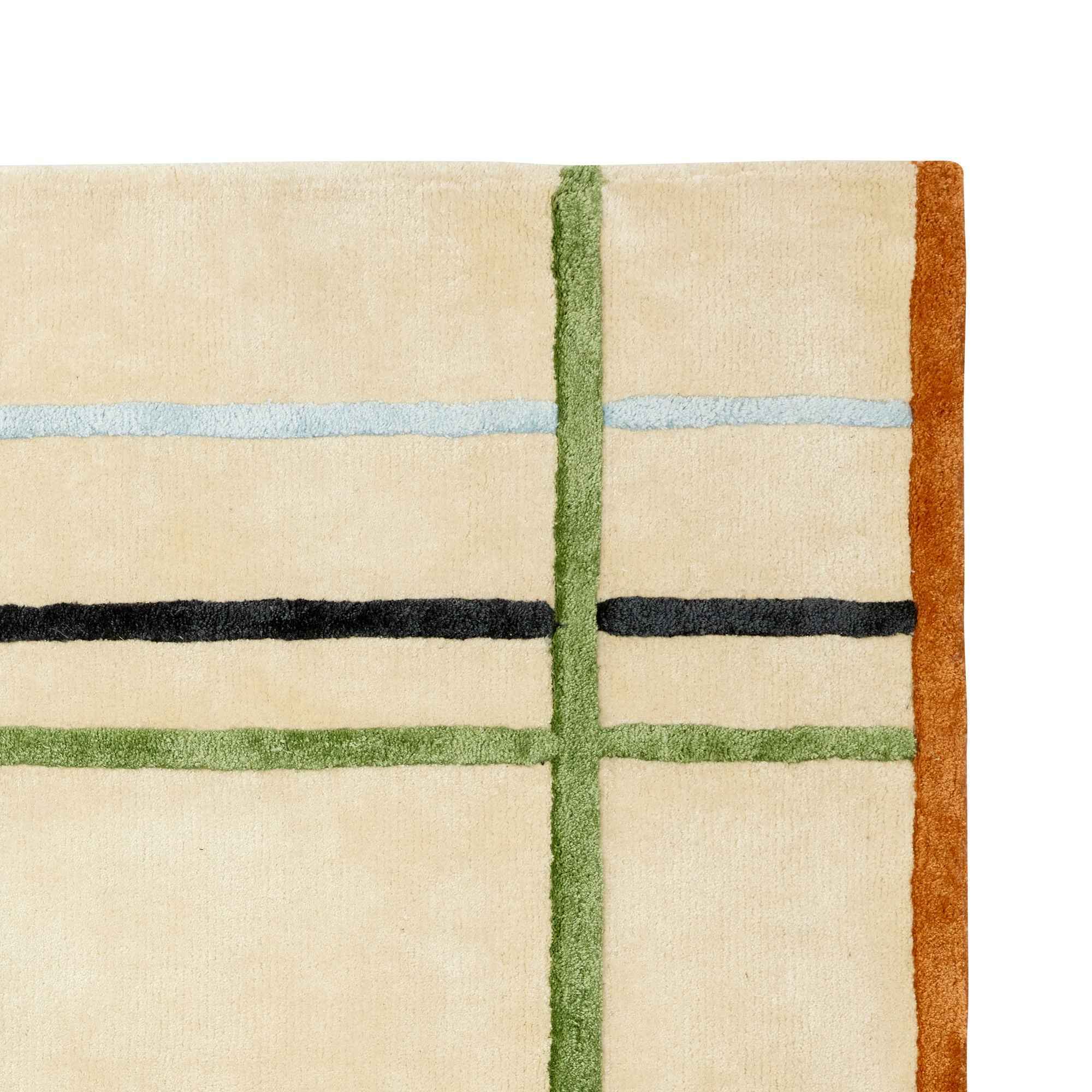 Bambua Fluffy Rug tappeto beige 120x180