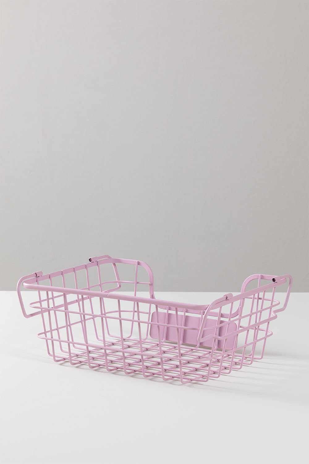 Sklum Zebat cestino portaoggetti acciaio rosa