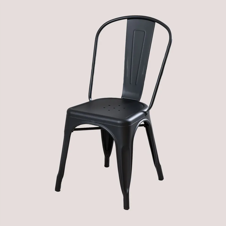 Sklum Lix Opaca Sedia da Pranzo in Acciaio 84 cm