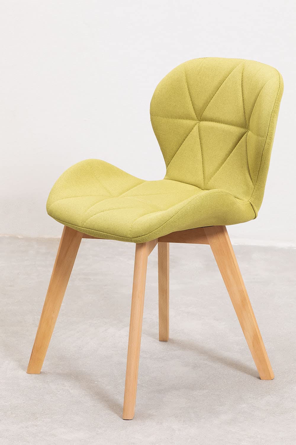 Sklum Silvi Nordic sedia 74x48 cm legno e tessuto
