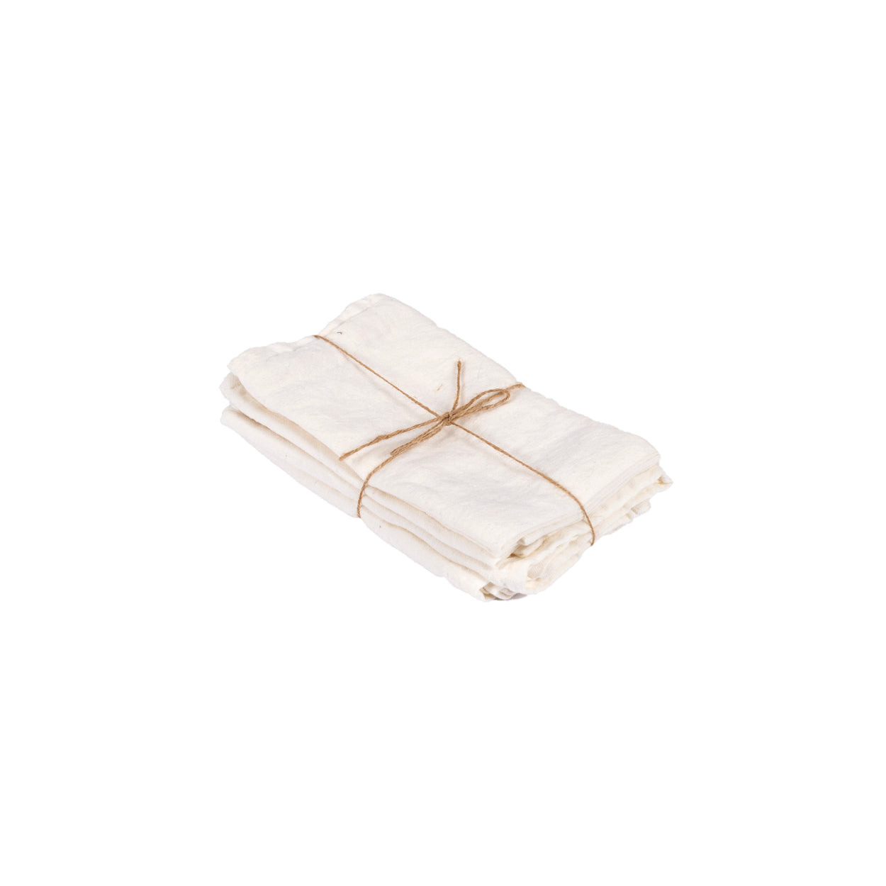 Bambua Linen Napkin tovagliolo lino bianco