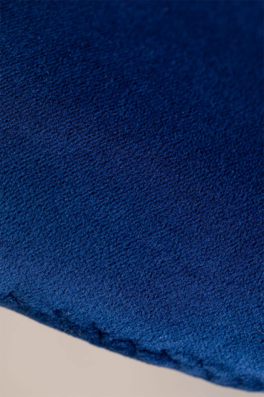 Sklum Laure Sedia Pranzo Velluto Blu Gambe Oro