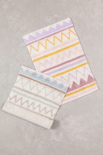 Sklum Miko Kids tappeto in cotone 60x95 cm multicolore