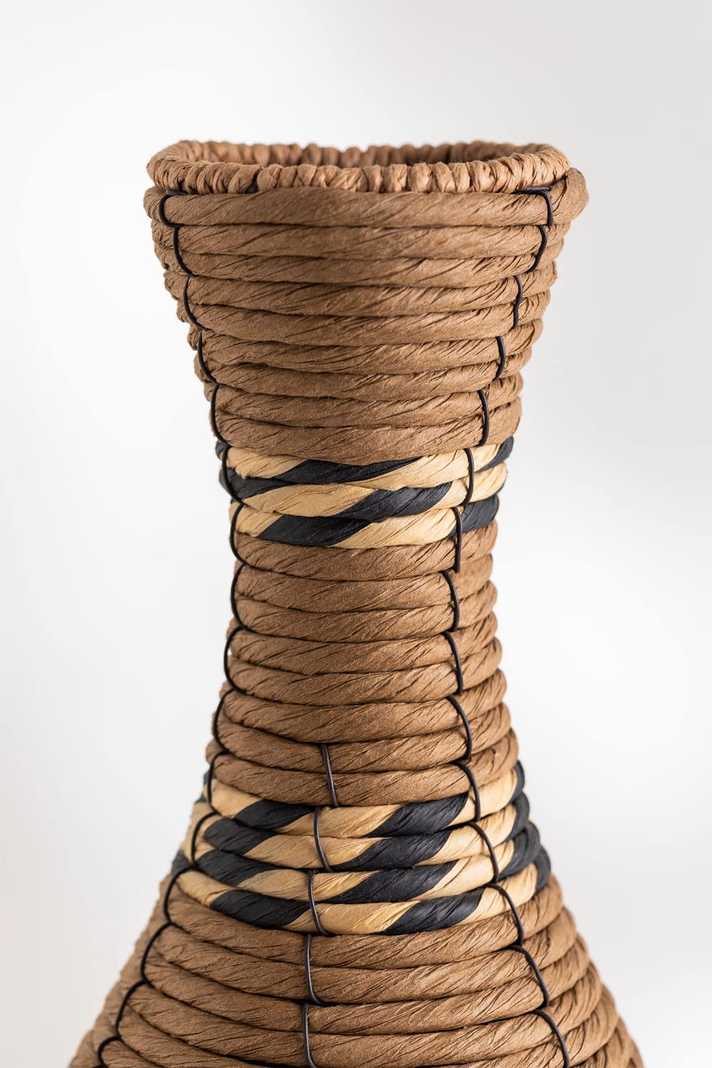 Sklum Osiride vaso decorativo natural 20x49 cm