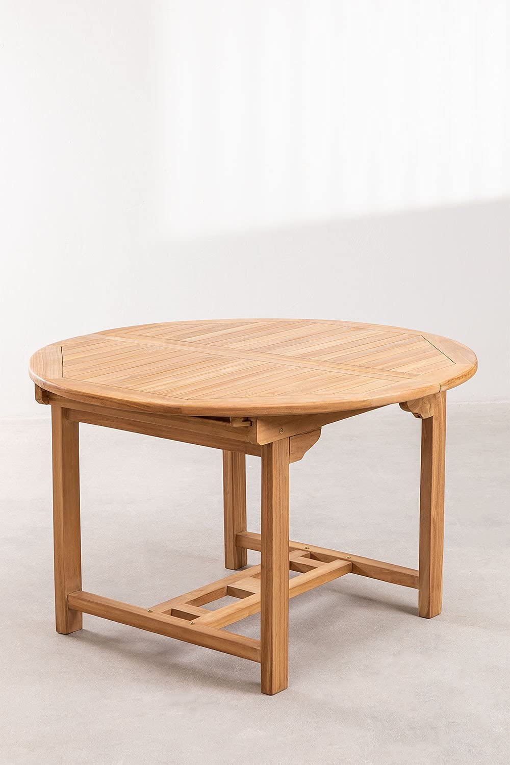 Sklum Pira 120-170x75 set tavolo sedie giardino 4 sedie teak