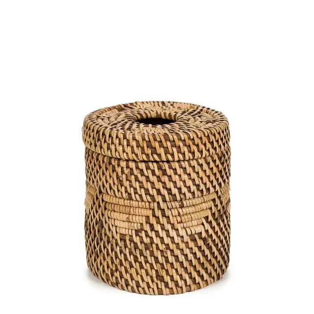 Bambua The Colonial Tissue Box portafazzoletti rattan
