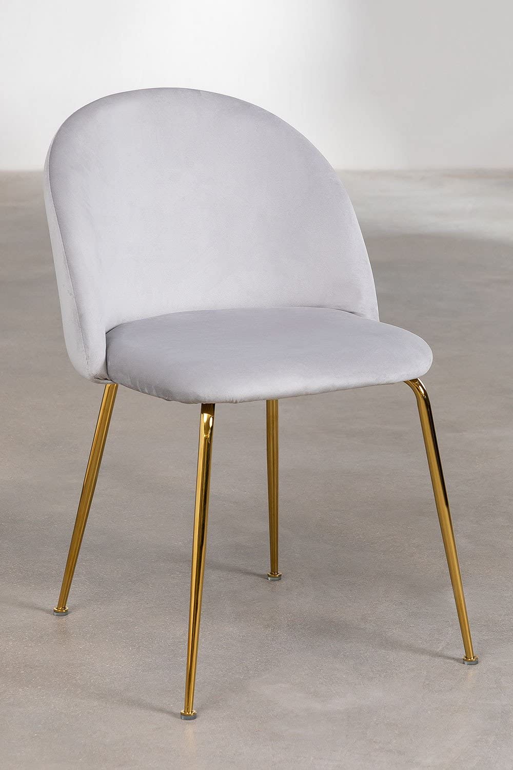 Sklum Kana Design set 4 sedie da pranzo velluto
