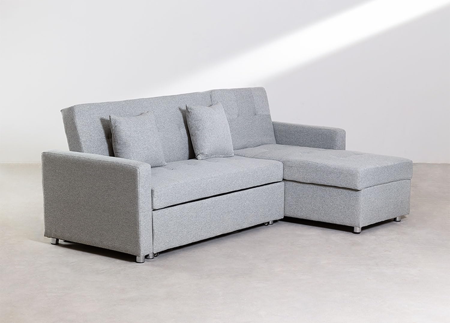 Sklum Duom divano letto 3 posti lino chaise longue
