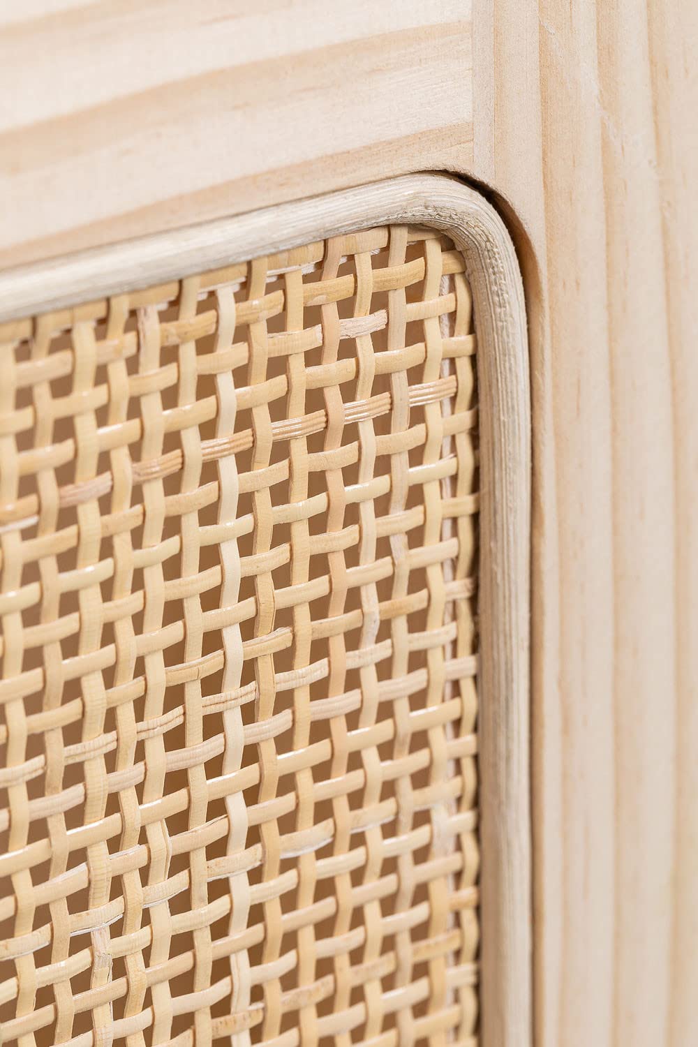 Sklum Reyna baule 40 cm in legno e rattan