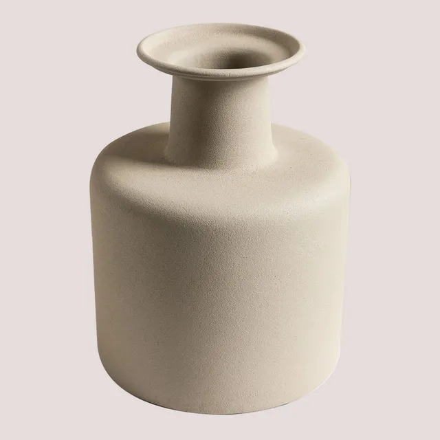Sklum Baus vaso decorativo ferro marrone grano