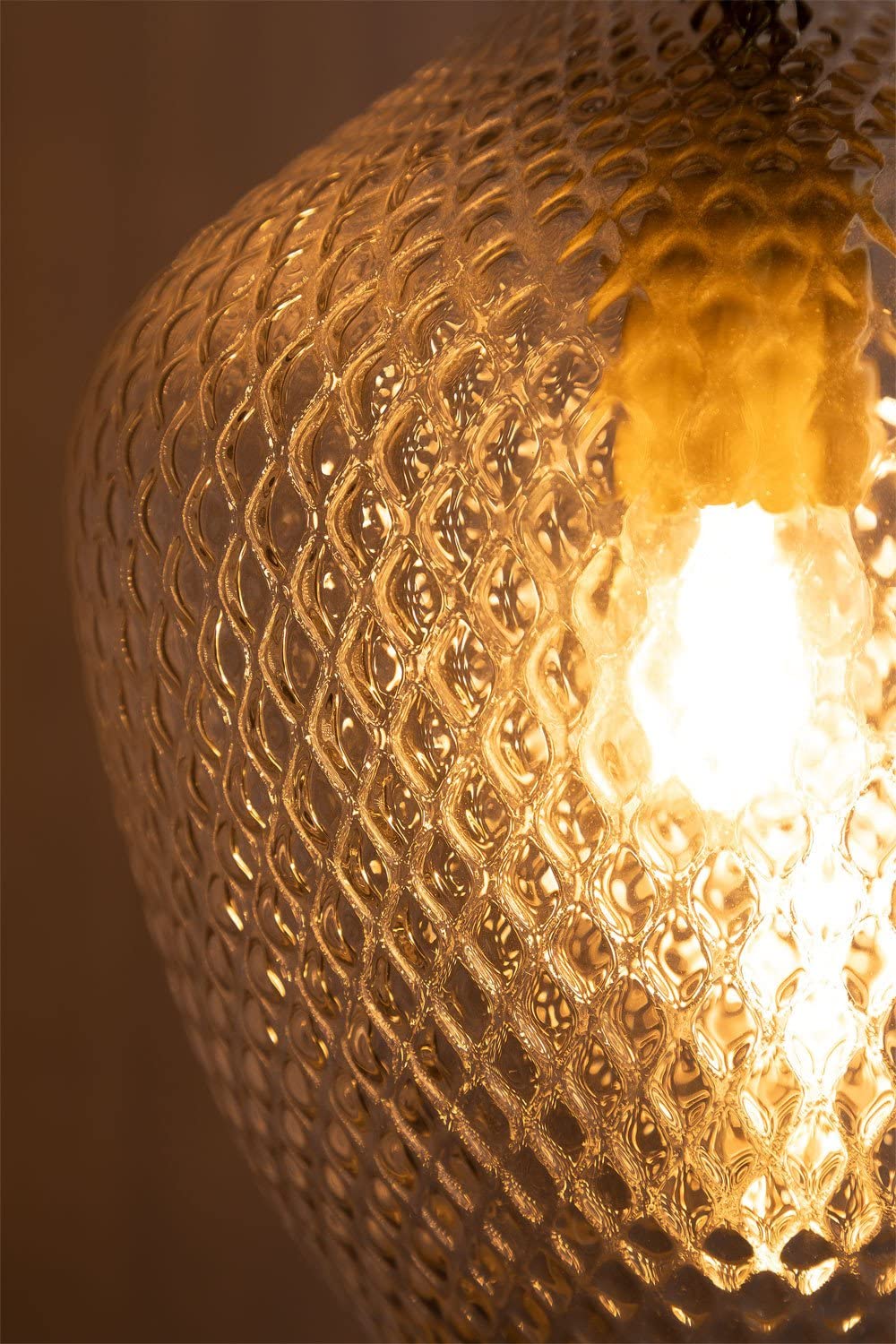 Sklum Taylor lampada da soffitto ferro vetro dorato