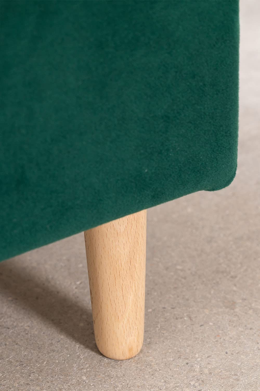 Sklum Kata set gambe divano modulare legno acciaio