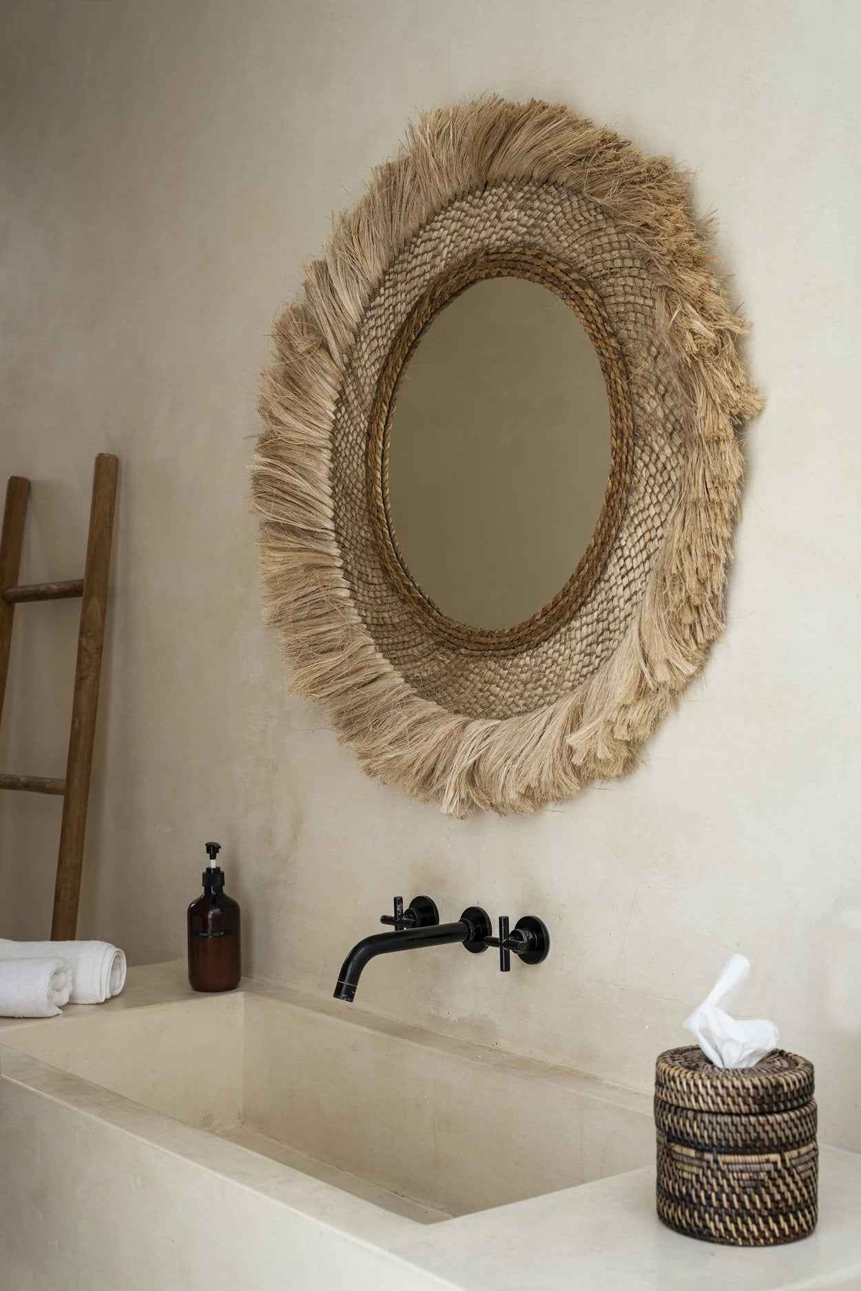 Bambua The Colonial Tissue Box portafazzoletti rattan