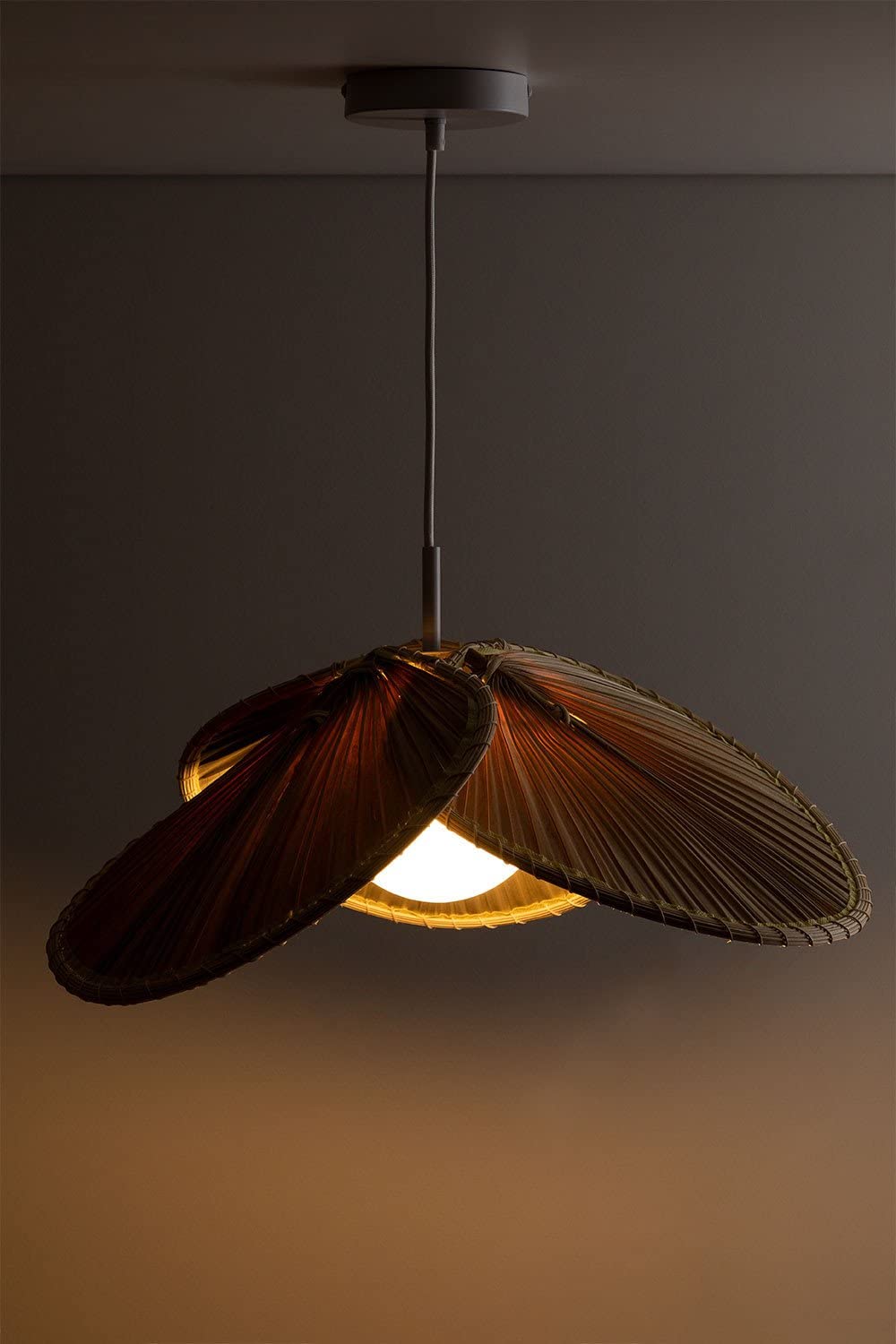 Sklum Kilda lampada soffitto cocco Ø53 natural
