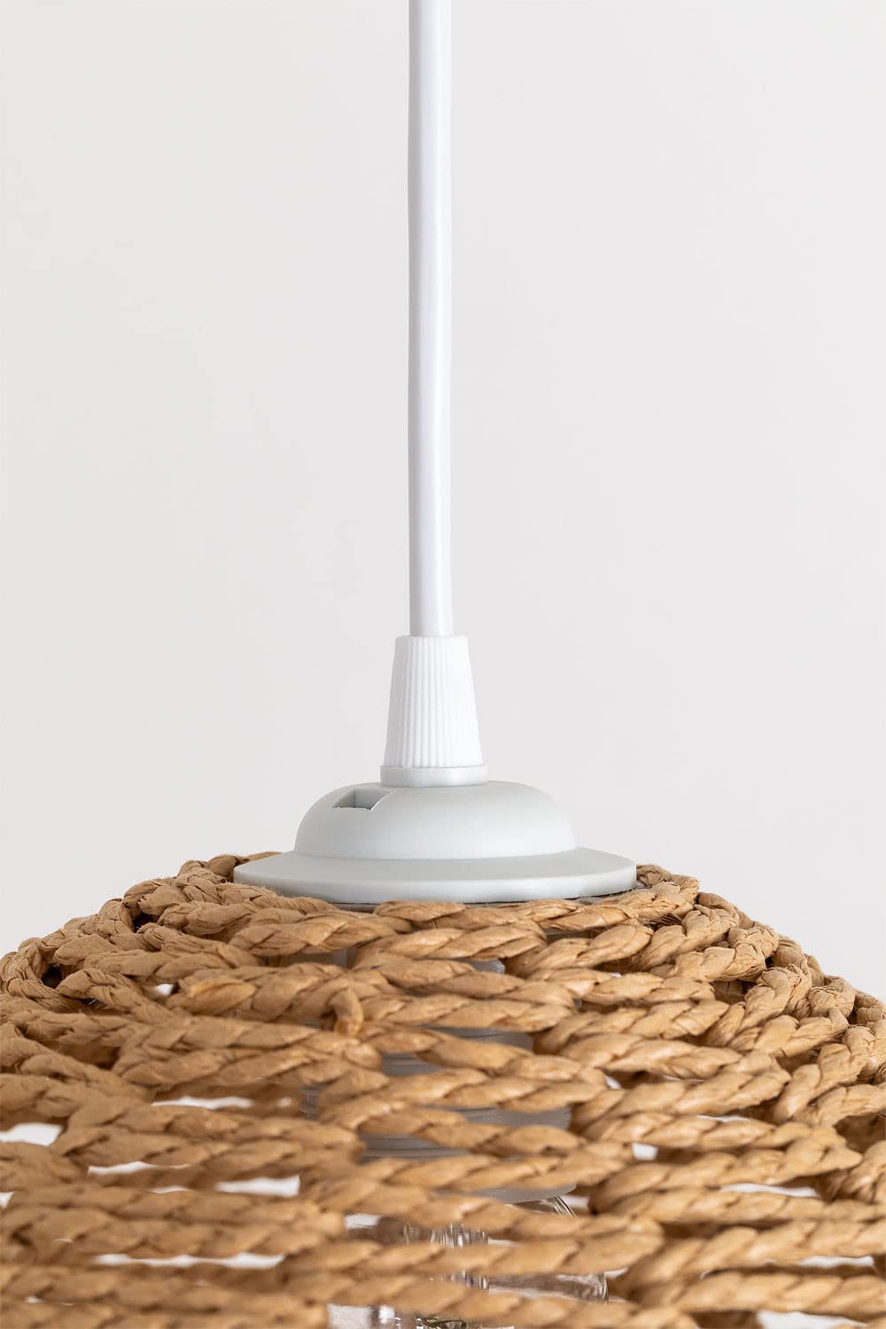 Sklum Bergges lampadario carta intrecciata natural