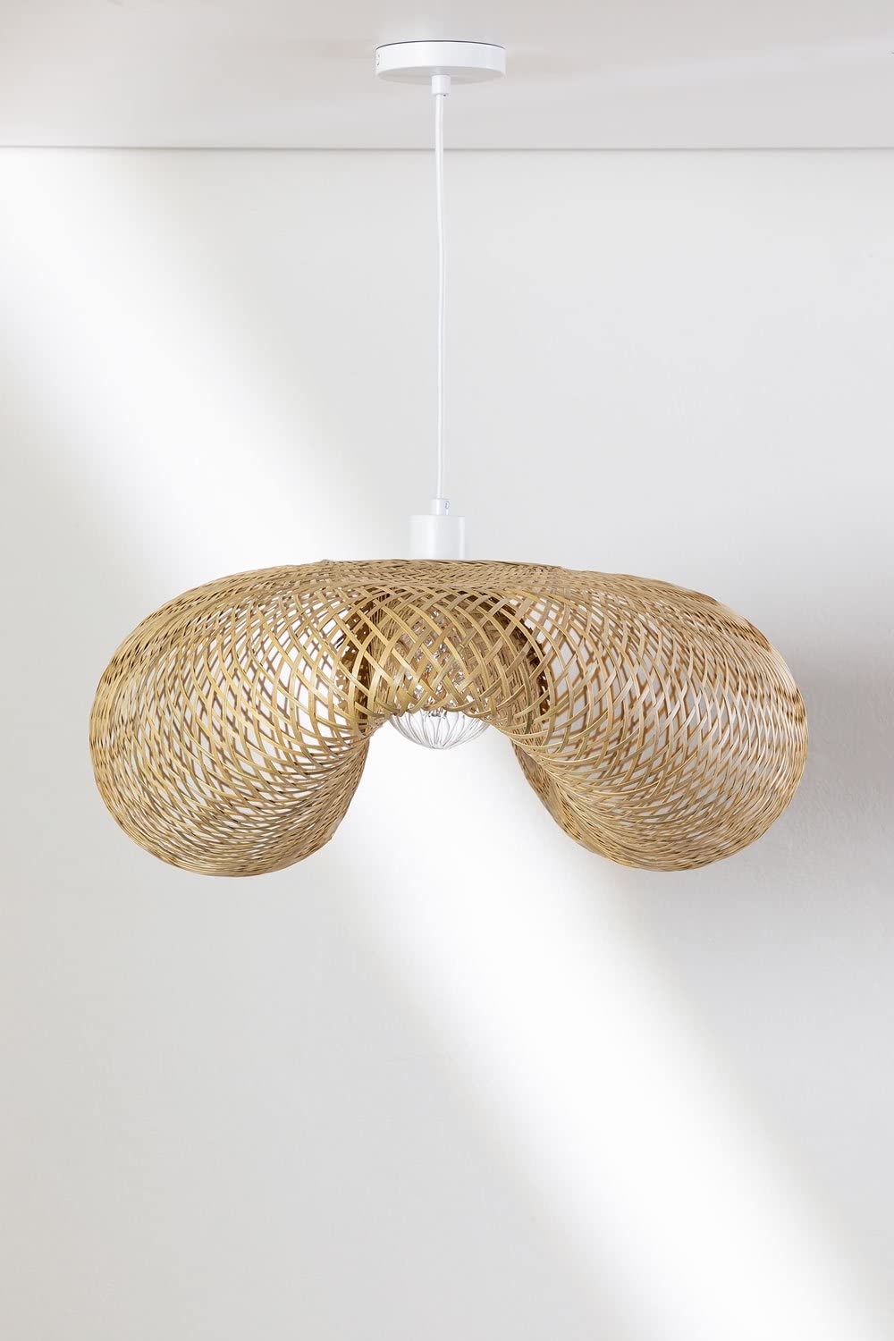 Sklum Kariba lampada a sospensione bambu 78 cm