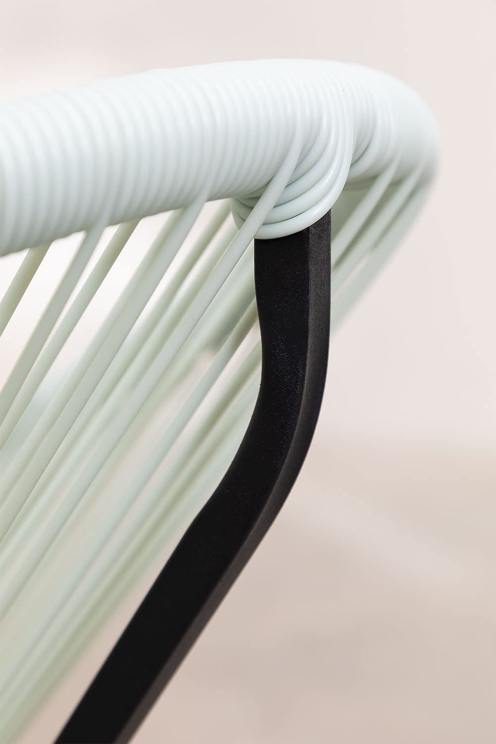 Sklum New Acapulco sedia da giardino blu nebbia
