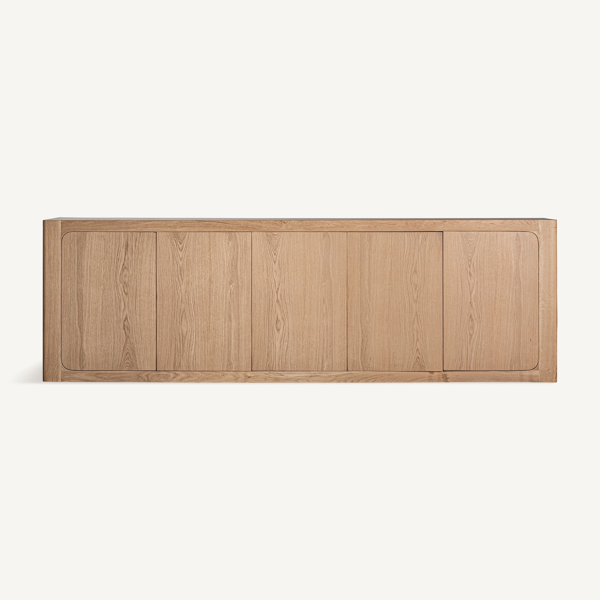 Bambua Zelzate credenza 5 ante rovere chiaro