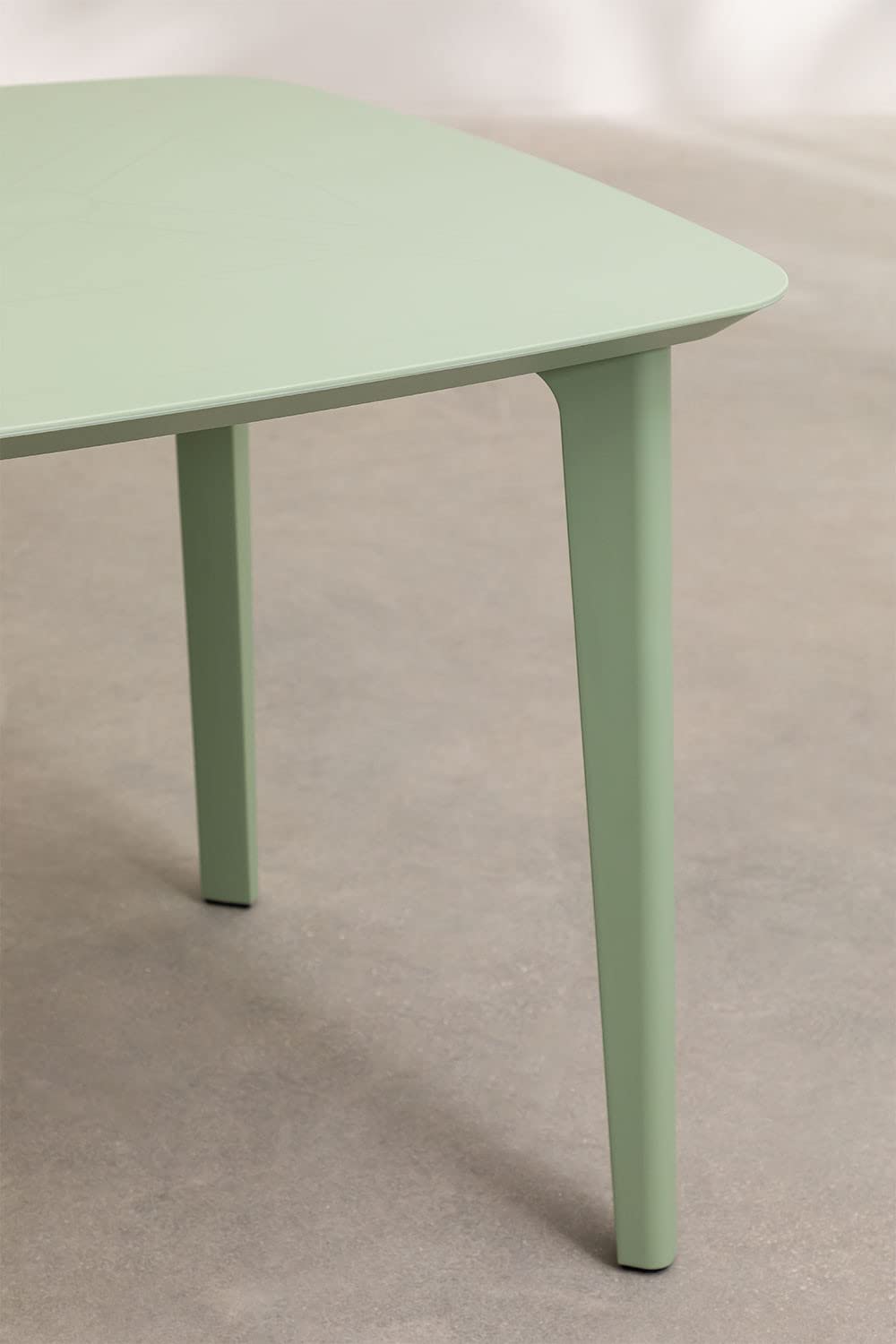 Sklum Nati Tavolo Giardino 85x85 cm Celadon Polietilene
