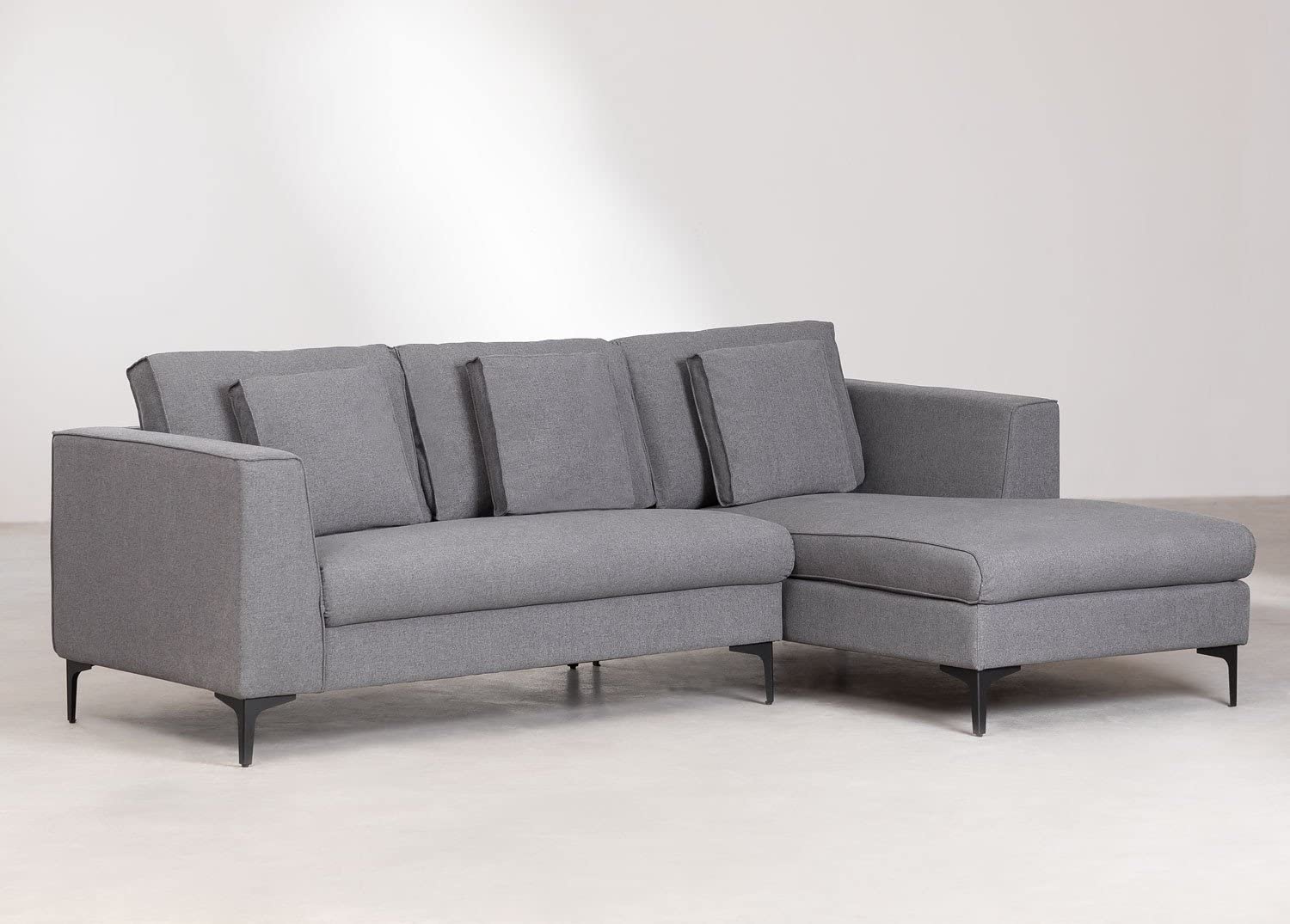 Sklum Akimi divano chaise longue 3 posti in tessuto