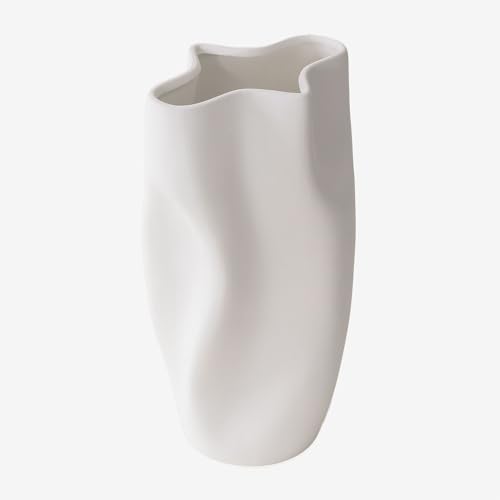 Sklum Varteni vaso in ceramica h 29 cm per fiori