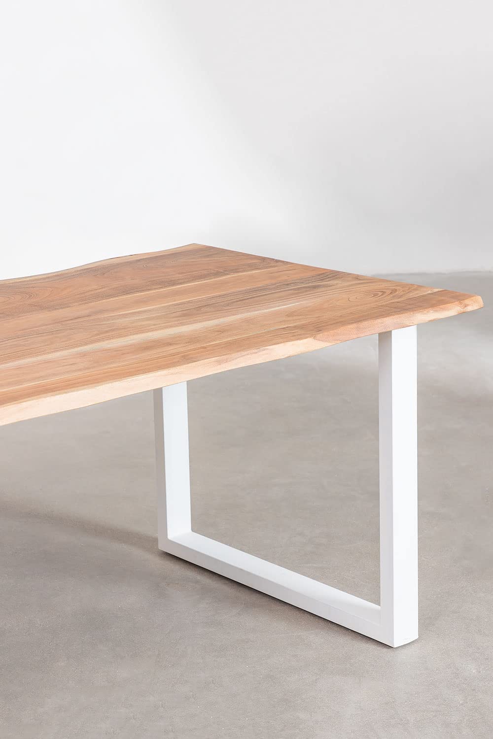 Sklum Sami tavolo da pranzo legno riciclato 210 cm bianco