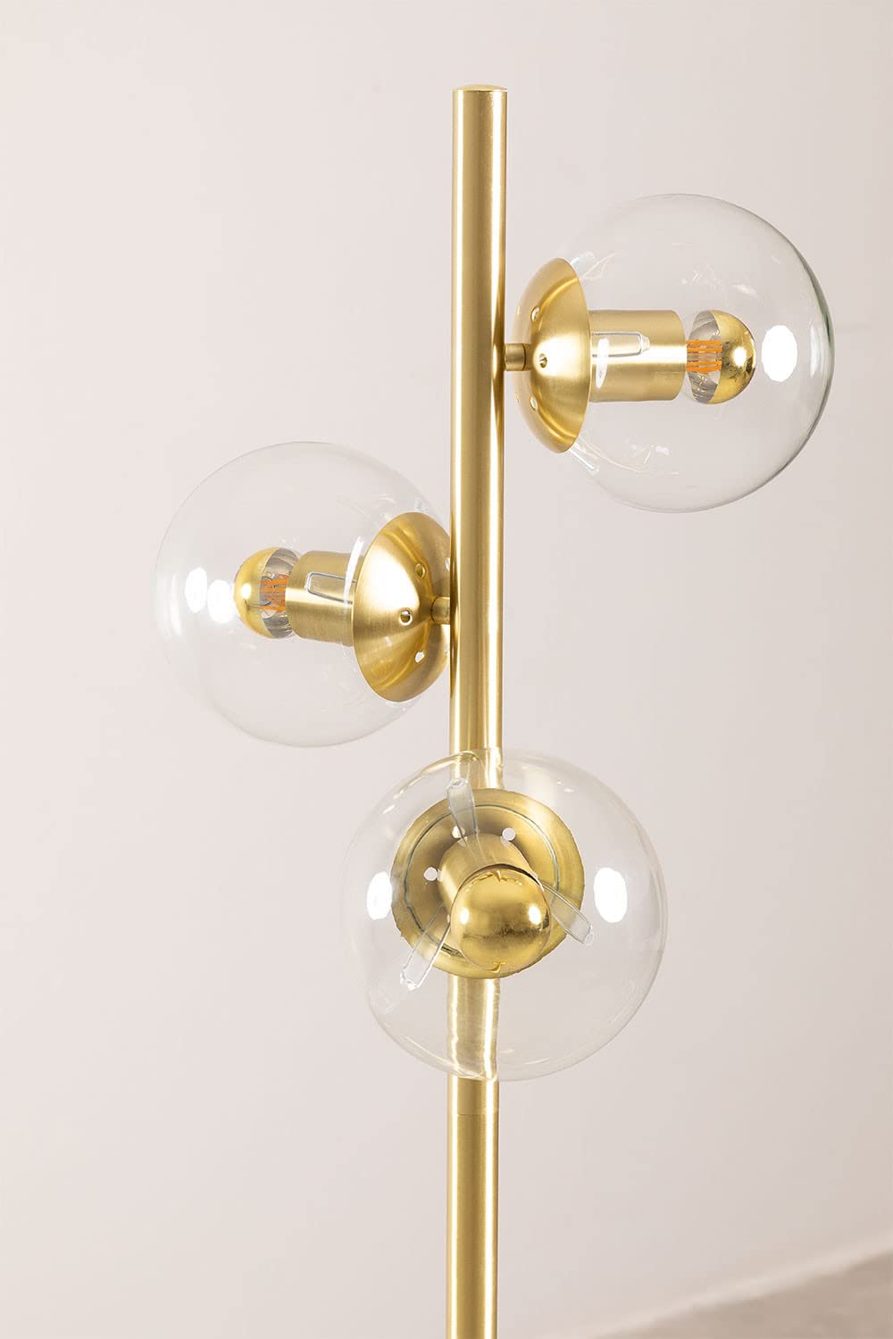 Sklum Banbi Lampada da Terra Vetro 3 Sfere 148 cm