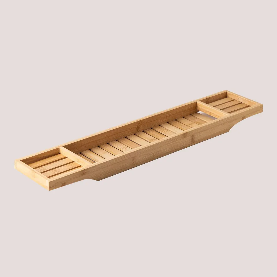 Sklum Laila vassoio vasca da bagno in bambù 73 cm