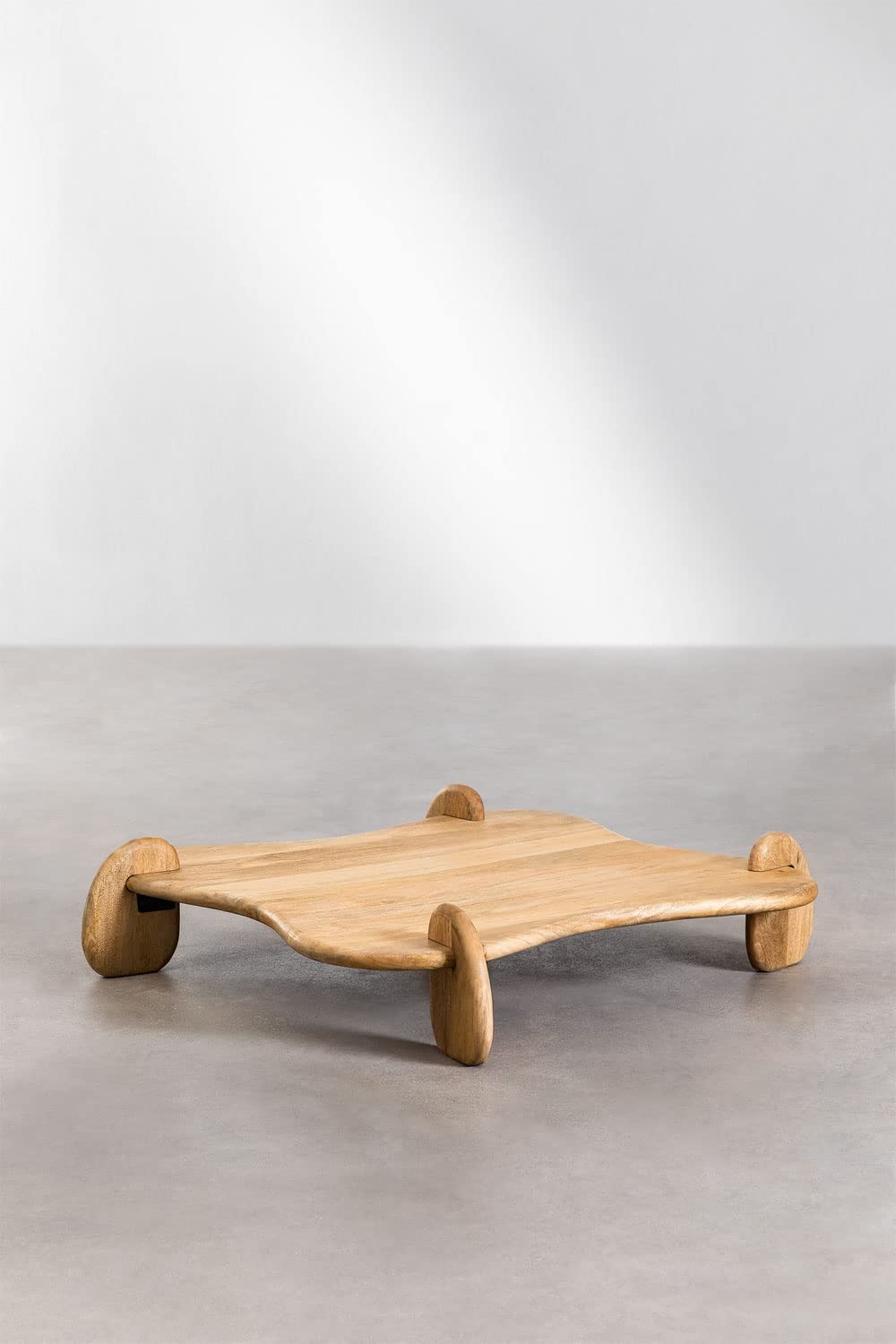 Sklum Poznan Tavolino Basso in Legno di Mango