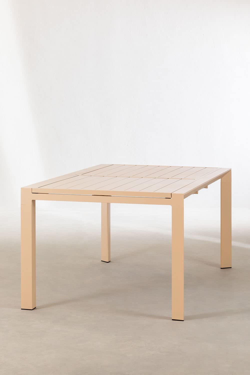 Sklum Starmi tavolo giardino allungabile alluminio beige 180 cm