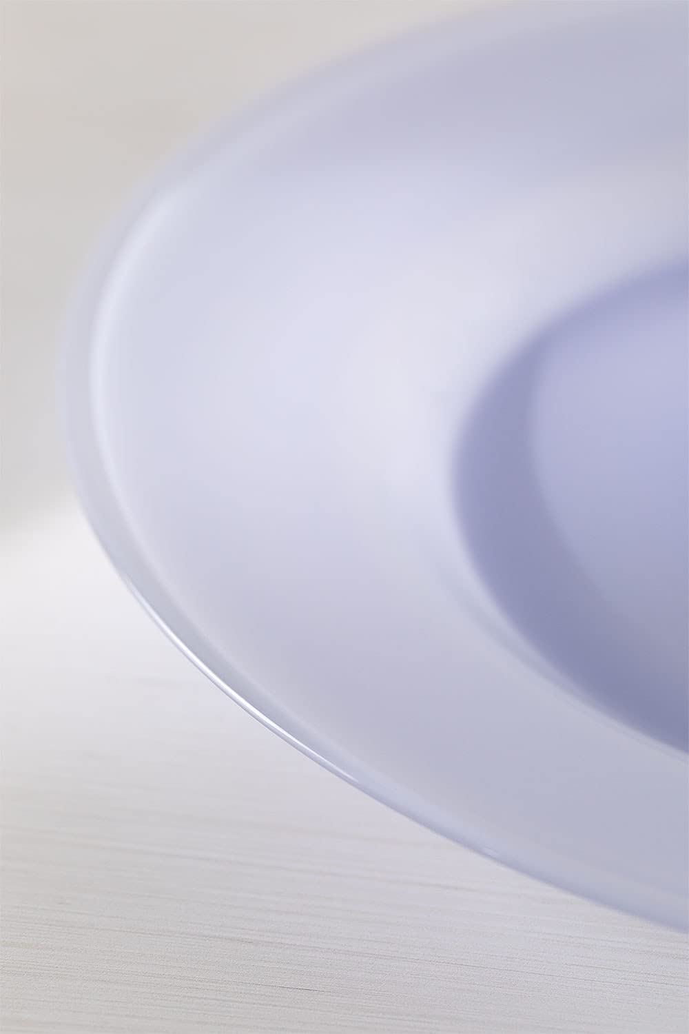 Sklum Ainara set 4 piatti piani vetro blu lavanda