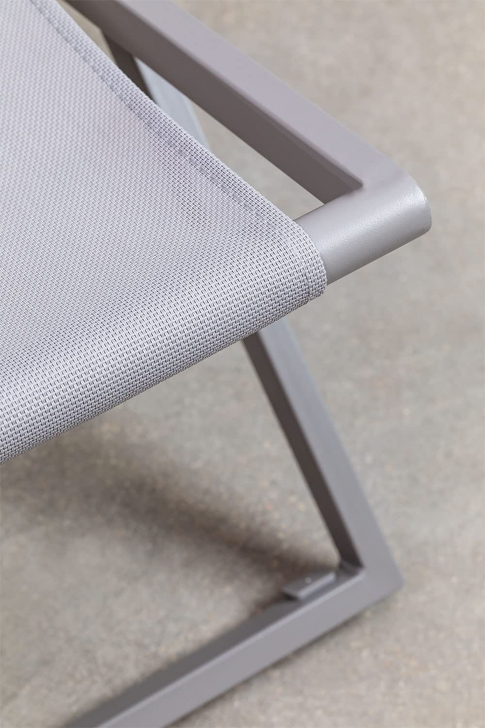 Sklum Jensy amaca pieghevole grigio con cuscino