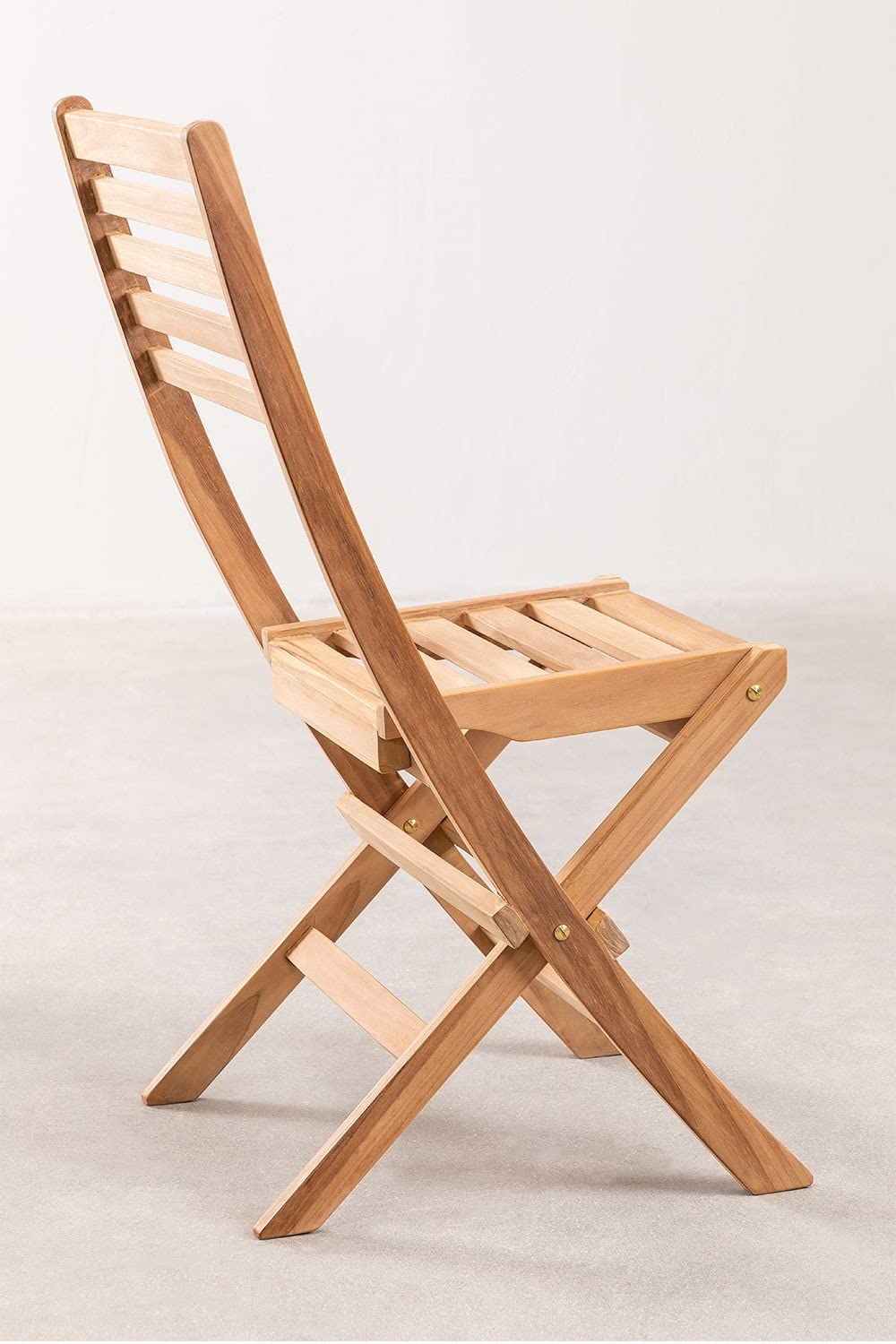 Sklum Nicola sedia giardino pieghevole in teak