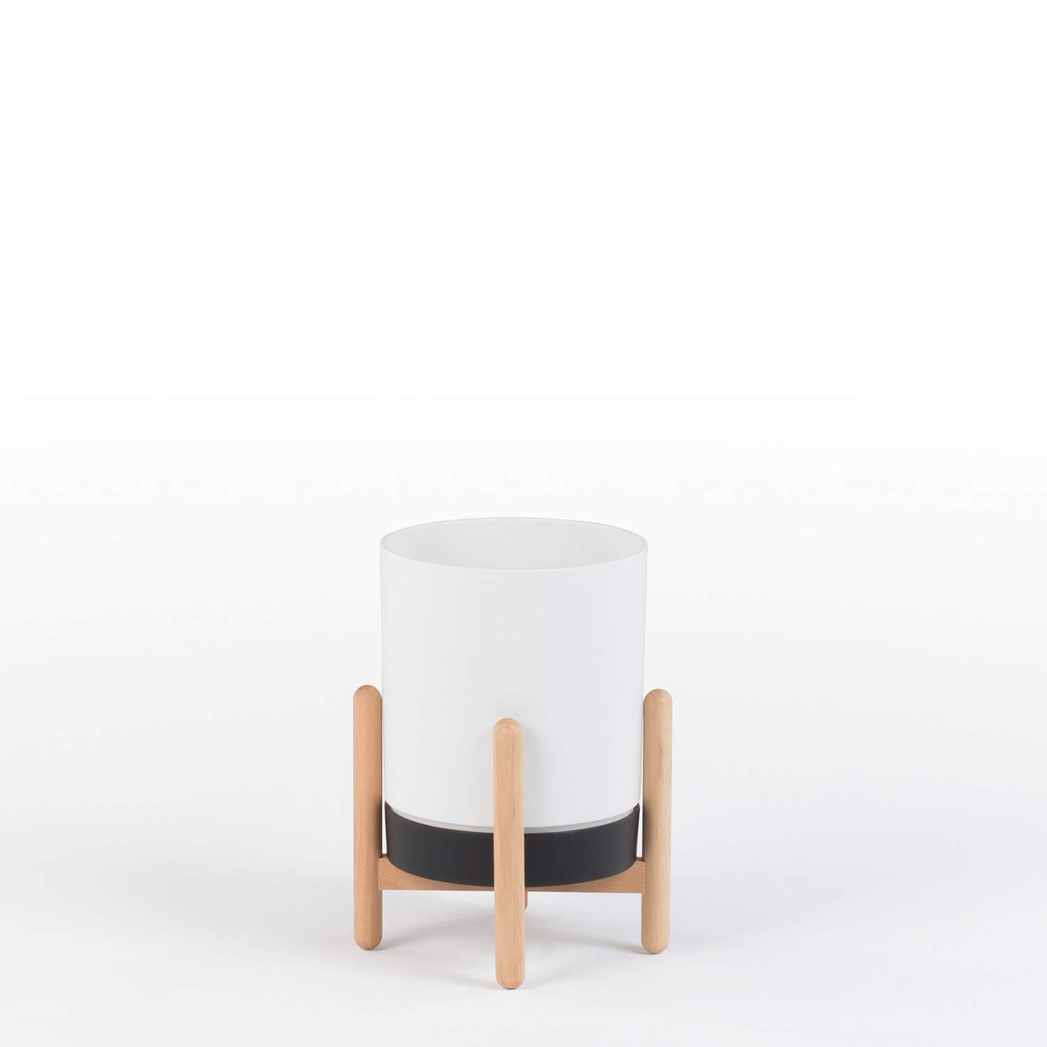 Sklum Abroh Vaso Bianco 26 cm Stile Nordico