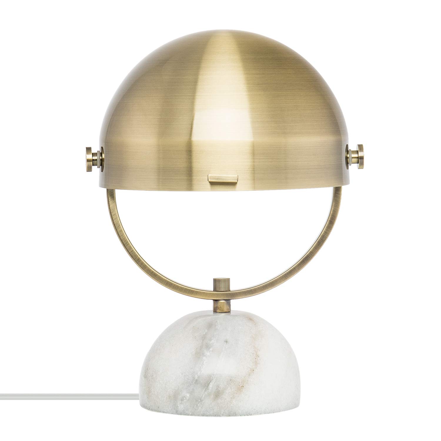 Sklum Eclipse lampada dorata marmo e ferro